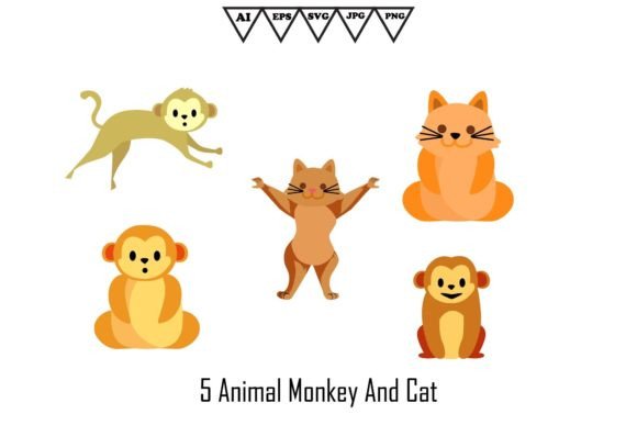 Animal Monkey and Cat Embroidery Design Review