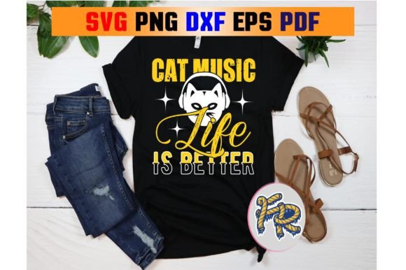 CAT MUSIC LIFE is BETTER T-Shirt Design Review