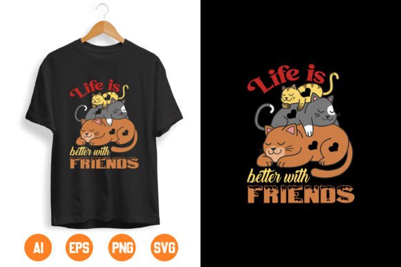 Cat T-shirt Design 220 Review