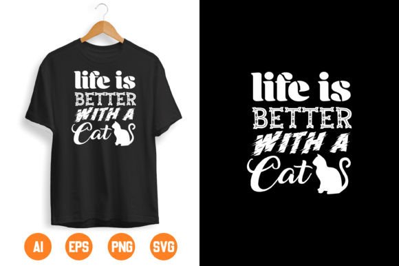 Cat T-shirt Design 87 Review