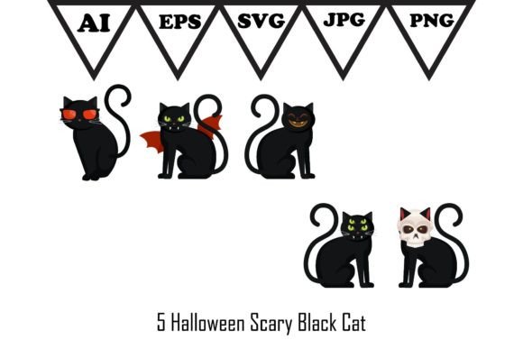 Halloween Scary Black Cat Embroidery Review
