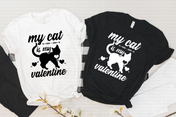 My Cat is My Valentine Typography Design Review