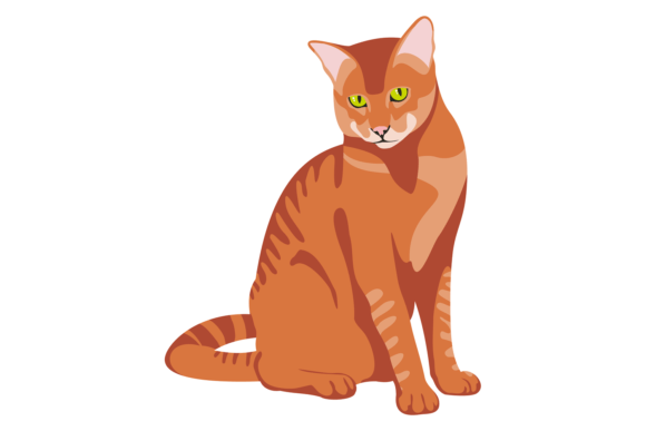 Red Fur Striped Cat Embroidery Design Review